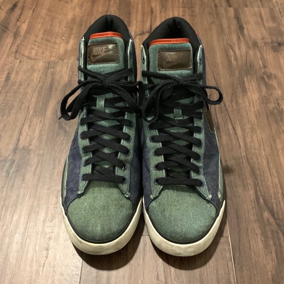 selvedge denim blazers nike